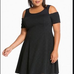 Textured Skater Dress - Plus Size | Torrid